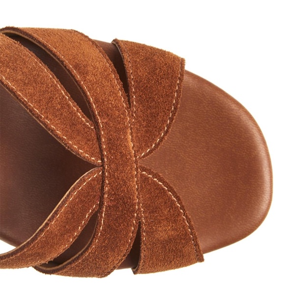 Matisse Adella Platform Suede Clog Sandal - ITALY - Picture 7 of 9